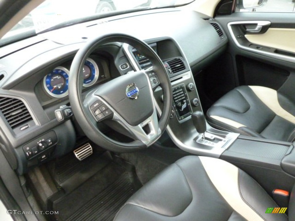 R Design Off Black/Beige Inlay Interior 2011 Volvo XC60 T6 AWD R-Design Photo #61534417