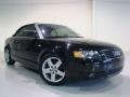 2005 Brilliant Black Audi A4 1.8T Cabriolet  photo #1