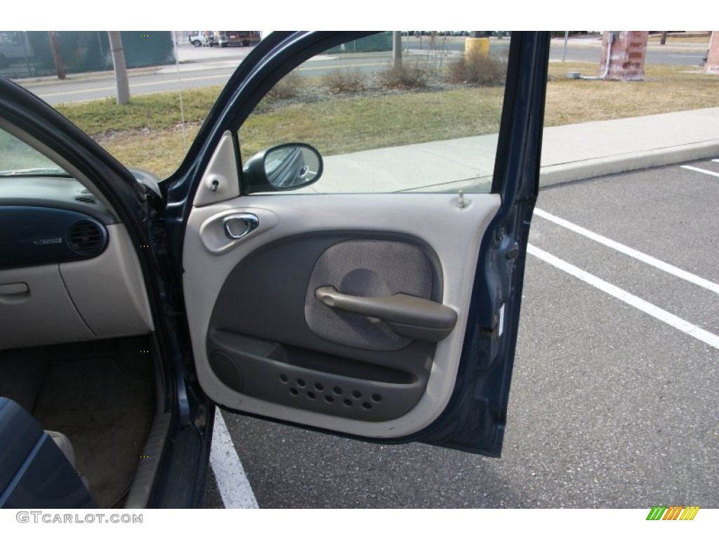 2003 PT Cruiser  - Steel Blue Pearl / Taupe/Pearl Beige photo #14