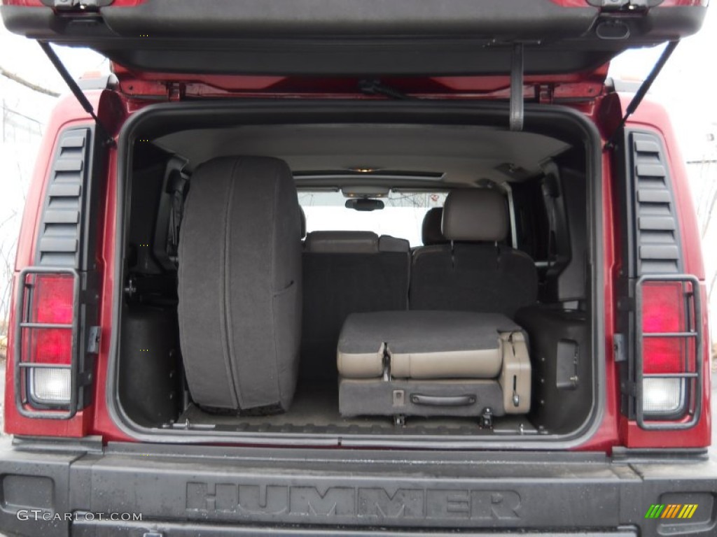 2005 Hummer H2 SUV Trunk Photo #61535001