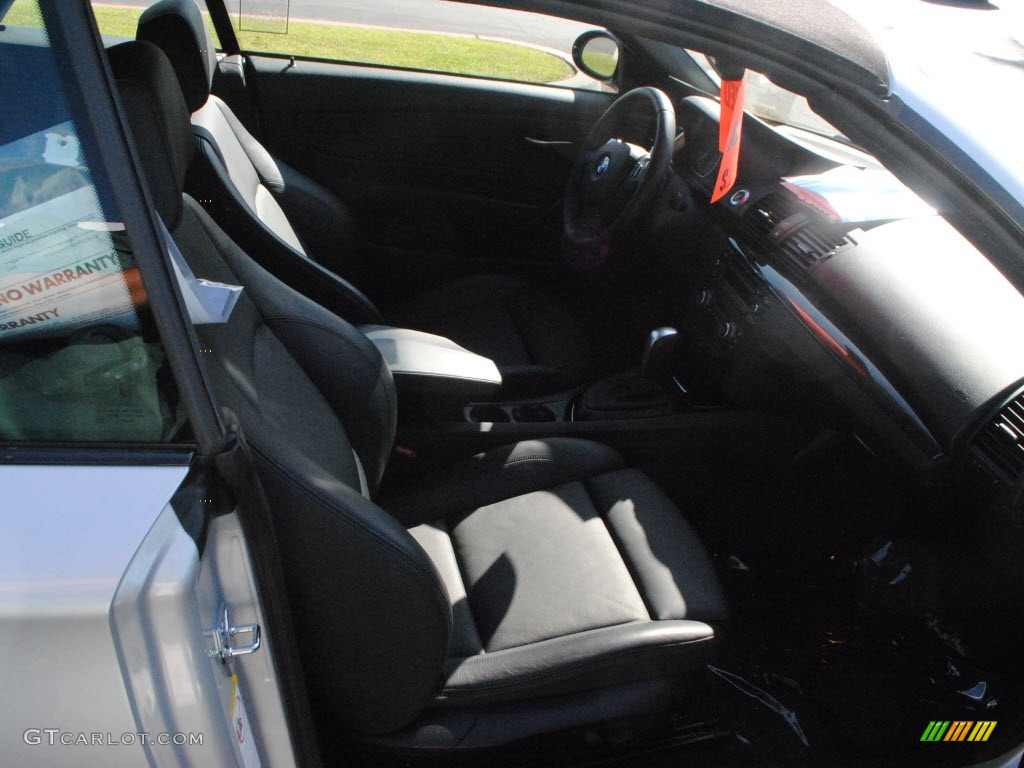 2008 1 Series 135i Convertible - Titanium Silver Metallic / Black photo #4