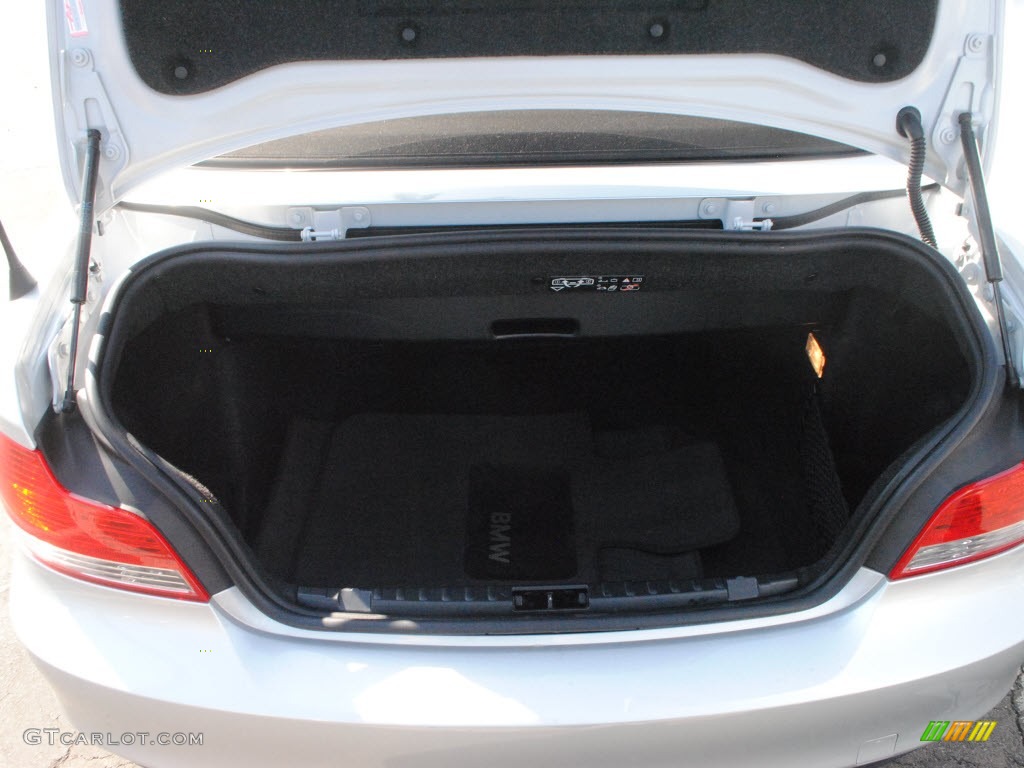 2008 1 Series 135i Convertible - Titanium Silver Metallic / Black photo #9