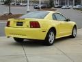 2003 Zinc Yellow Ford Mustang V6 Coupe  photo #5