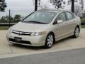 2008 Borrego Beige Metallic Honda Civic LX Sedan  photo #10