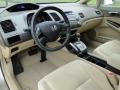 2008 Borrego Beige Metallic Honda Civic LX Sedan  photo #11