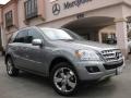 2010 Palladium Silver Metallic Mercedes-Benz ML 350  photo #26