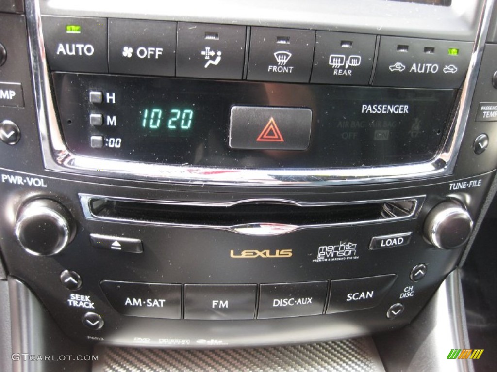 2009 Lexus IS F Controls Photo #61536552
