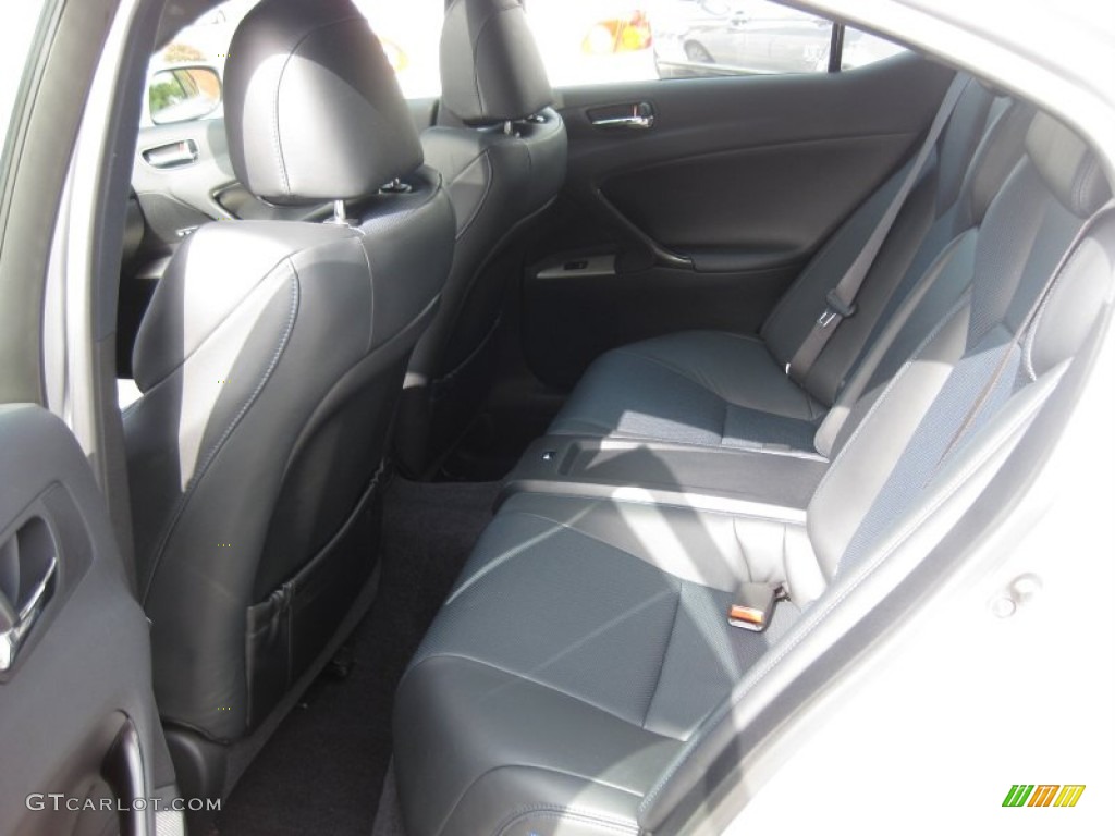 2009 Lexus IS F Rear Seat Photo #61536579