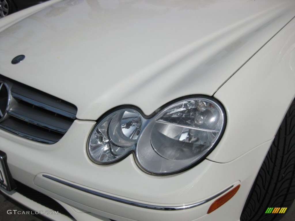 2009 CLK 350 Coupe - Arctic White / Stone photo #20