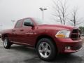 2012 Deep Cherry Red Crystal Pearl Dodge Ram 1500 Express Quad Cab  photo #4