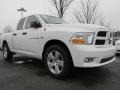 2012 Bright White Dodge Ram 1500 Express Quad Cab 4x4  photo #4