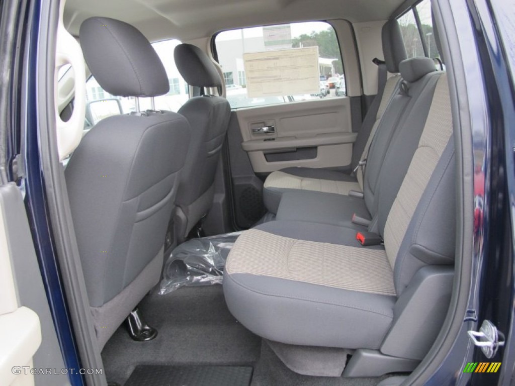2012 Dodge Ram 1500 Big Horn Crew Cab Rear Seat Photos