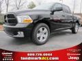 2012 Black Dodge Ram 1500 Express Crew Cab  photo #1