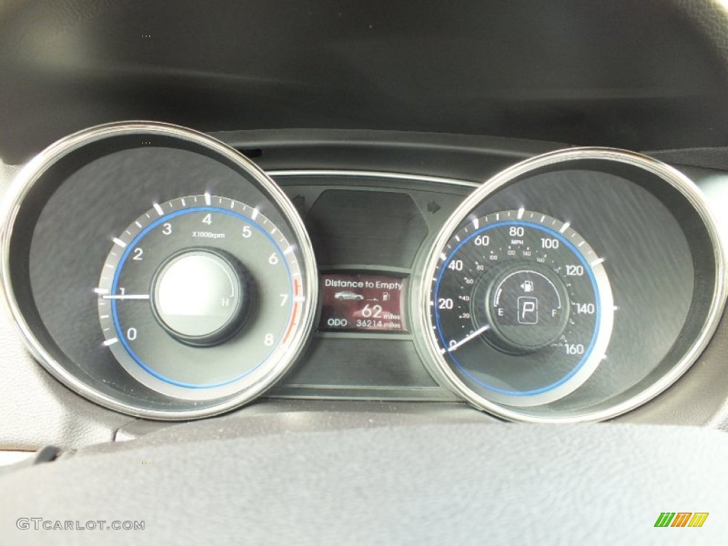 2011 Hyundai Sonata GLS Gauges Photo #61539586