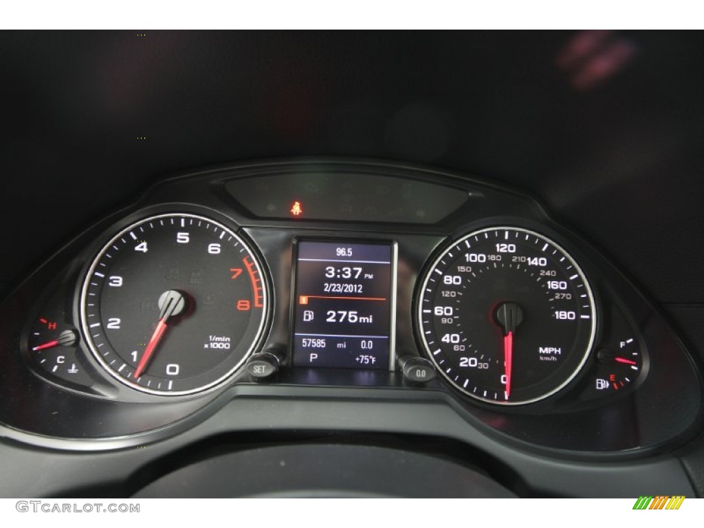 2010 Audi Q5 3.2 quattro Gauges Photo #61539897