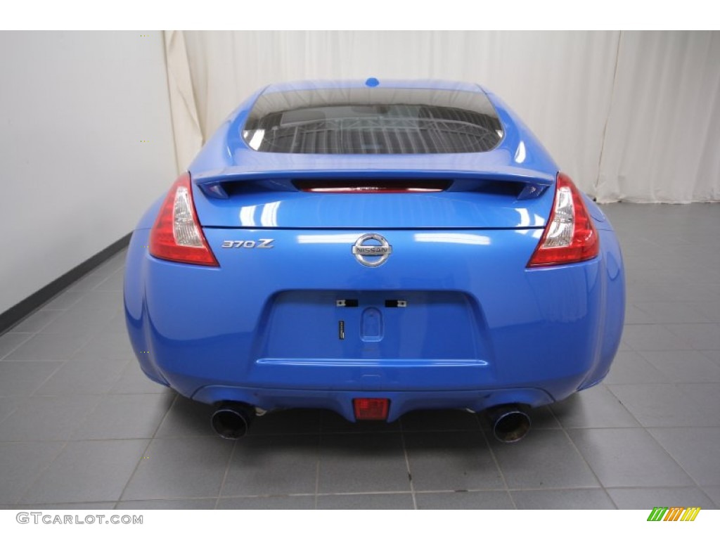 2009 370Z Sport Touring Coupe - Monterey Blue / Black Leather photo #14