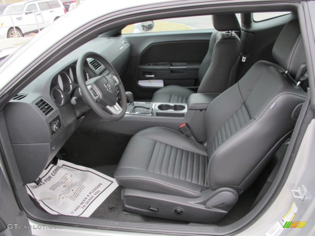 Dark Slate Gray Interior 2012 Dodge Challenger SXT Photo #61540577