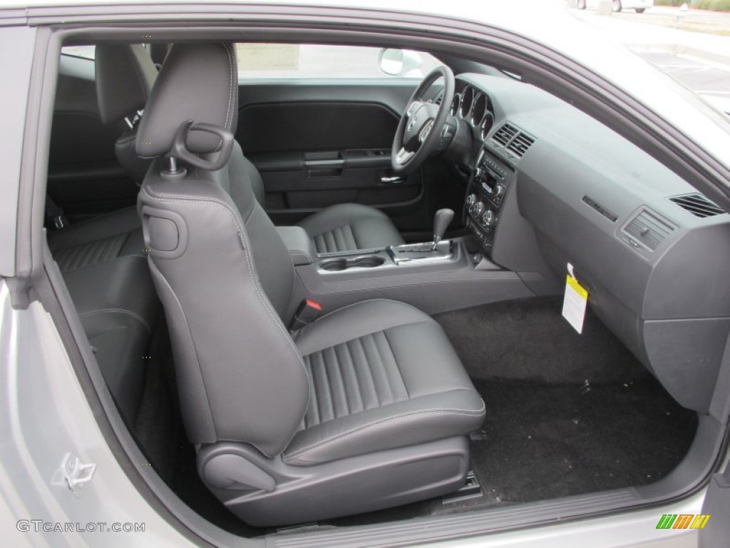 Dark Slate Gray Interior 2012 Dodge Challenger SXT Photo #61540586