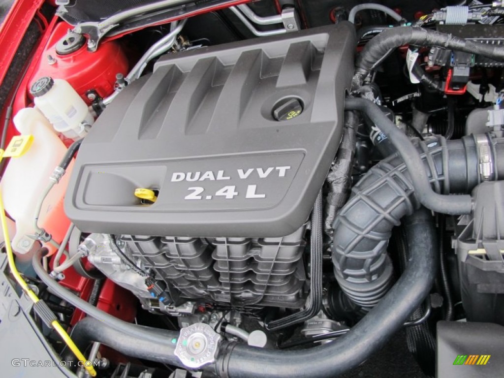 2012 Dodge Avenger SXT 2.4 Liter DOHC 16-Valve Dual VVT 4 Cylinder Engine Photo #61540850