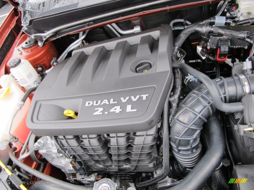 2012 Dodge Avenger SXT 2.4 Liter DOHC 16-Valve Dual VVT 4 Cylinder Engine Photo #61540959