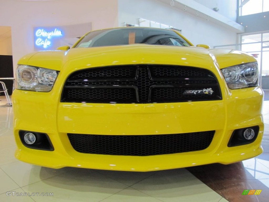 Stinger Yellow 2012 Dodge Charger SRT8 Super Bee Exterior Photo #61541399