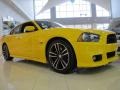 Front 3/4 View of 2012 Charger SRT8 Super Bee