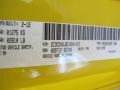 PYV: Stinger Yellow 2012 Dodge Charger SRT8 Super Bee Color Code