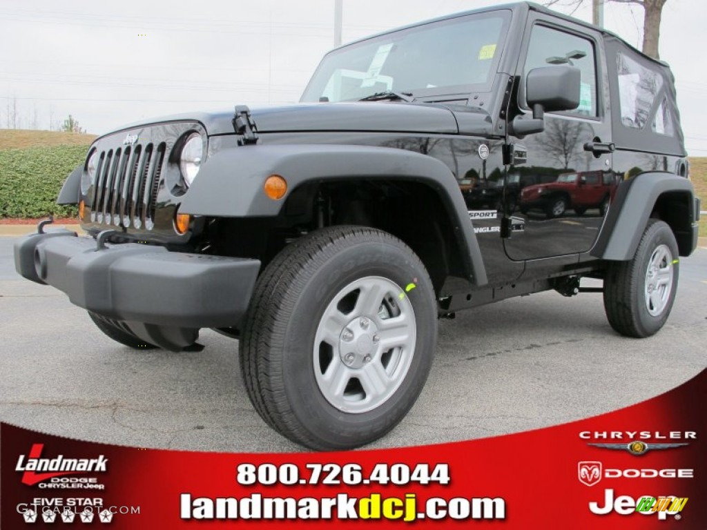 Black Jeep Wrangler