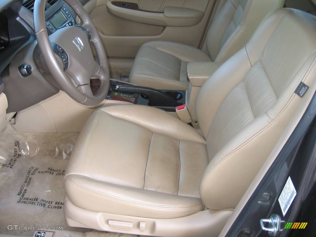 2006 Accord EX-L Sedan - Carbon Bronze Pearl / Ivory photo #9