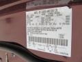 HH: Dark Cherry Metallic 2007 Ford Explorer Sport Trac Limited 4x4 Color Code