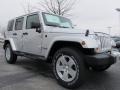 Bright Silver Metallic - Wrangler Unlimited Sahara 4x4 Photo No. 4