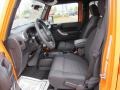 2012 Crush Orange Jeep Wrangler Unlimited Sahara 4x4  photo #7