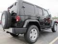 2012 Black Forest Green Pearl Jeep Wrangler Unlimited Sahara 4x4  photo #3