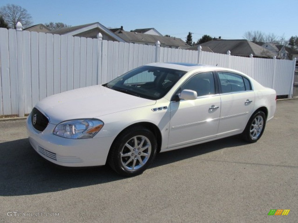 White Diamond Tricoat Buick Lucerne