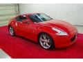 2010 Solid Red Nissan 370Z Sport Coupe  photo #1