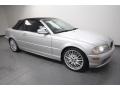 2002 Titanium Silver Metallic BMW 3 Series 330i Convertible  photo #9