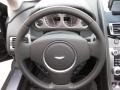 Obsidian Black 2010 Aston Martin V8 Vantage Roadster Steering Wheel