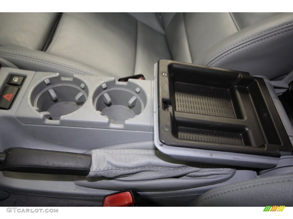 2002 3 Series 330i Convertible - Titanium Silver Metallic / Grey photo #26