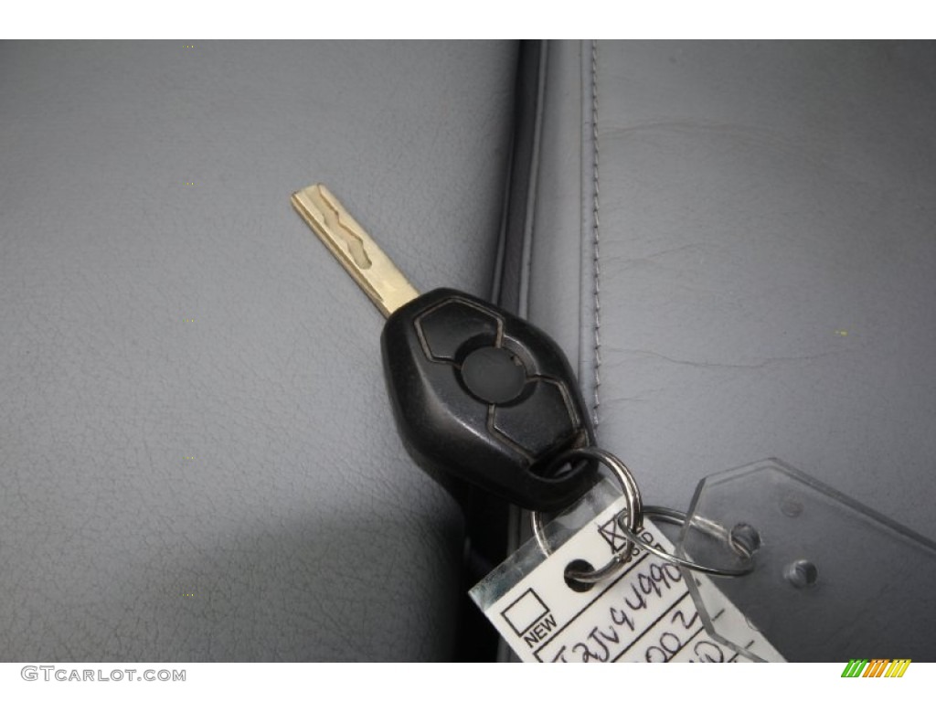 2002 3 Series 330i Convertible - Titanium Silver Metallic / Grey photo #39