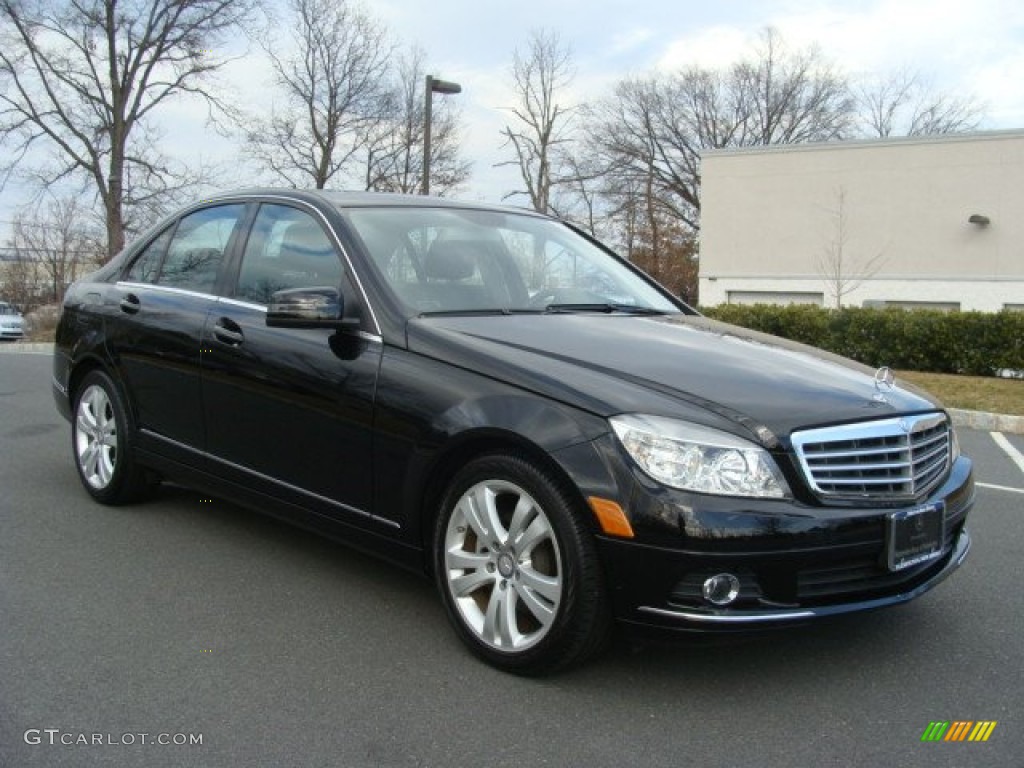 2010 C 300 Luxury 4Matic - Black / Black photo #1