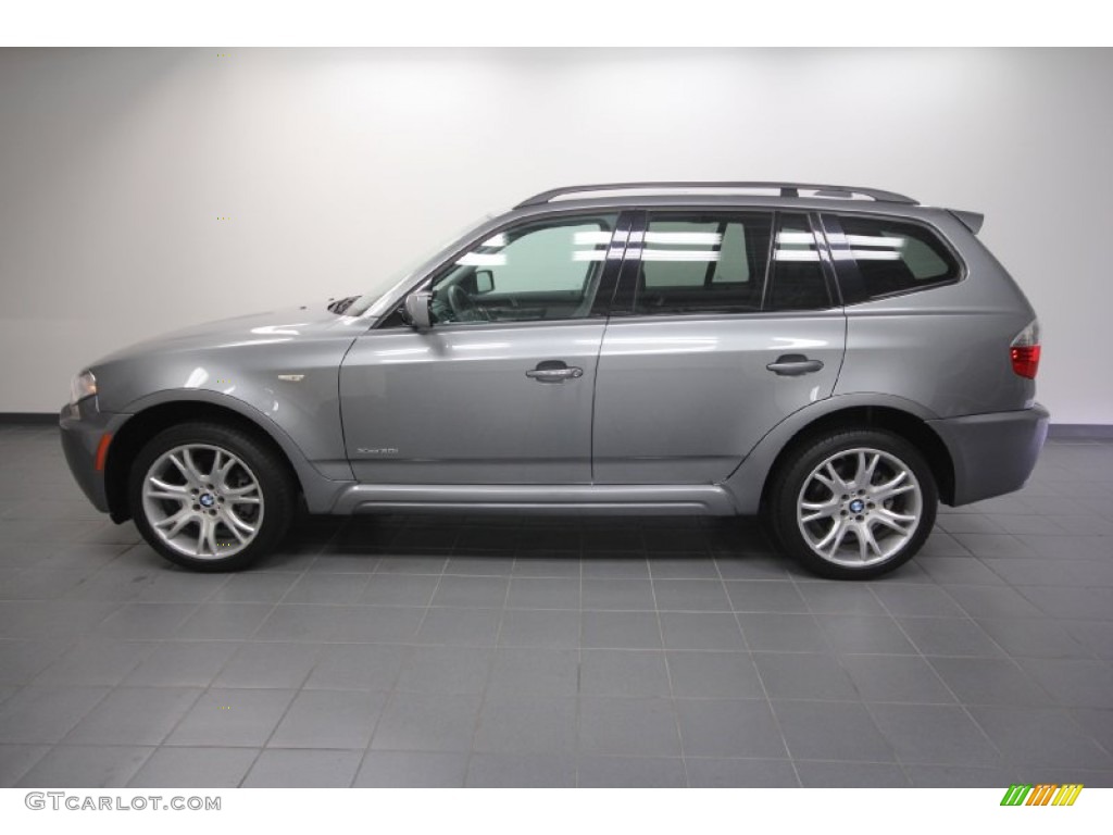 Space Grey Metallic 2009 BMW X3 xDrive30i Exterior Photo #61545017