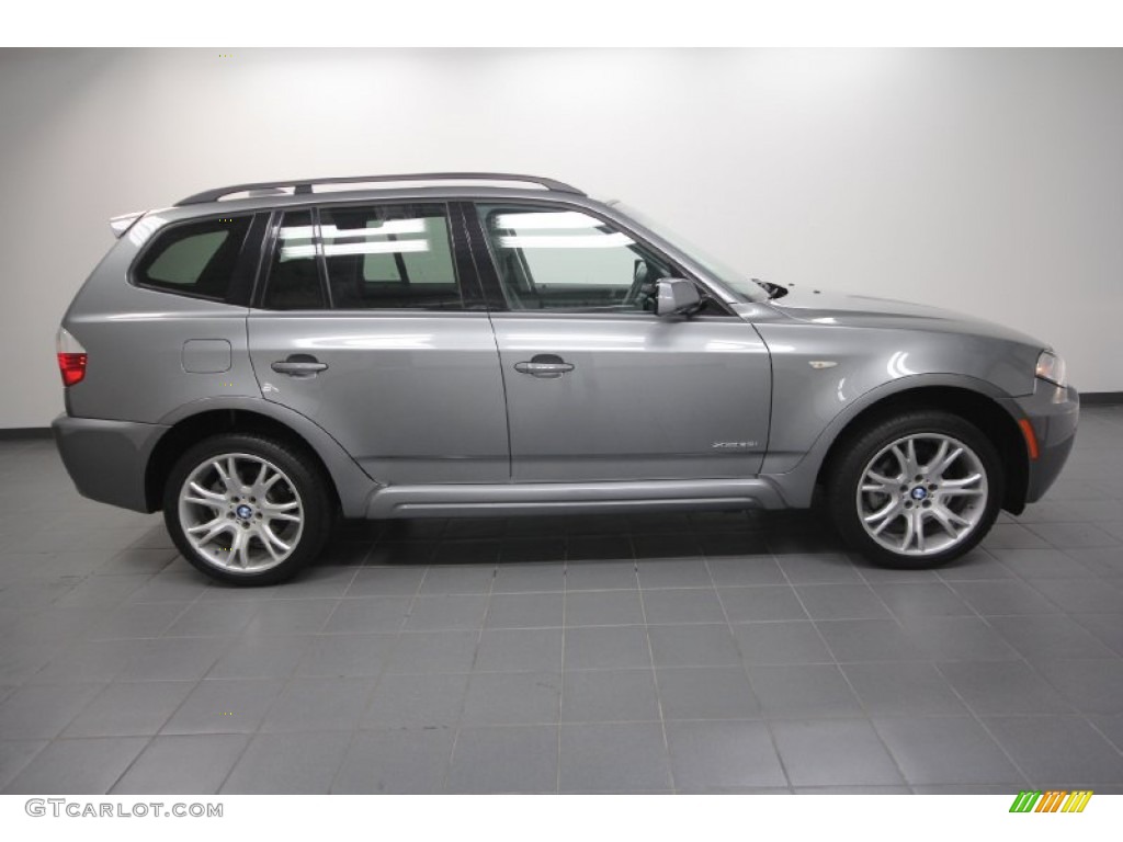 Space Grey Metallic 2009 BMW X3 xDrive30i Exterior Photo #61545062