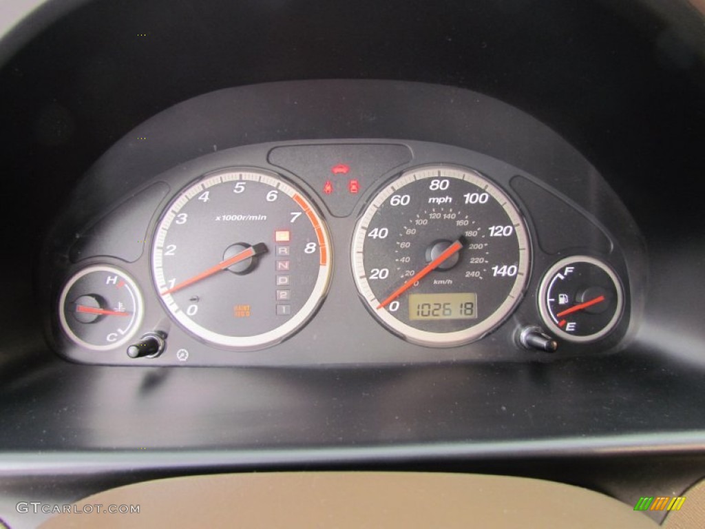 2002 CR-V EX 4WD - Chianti Red Pearl / Saddle photo #25