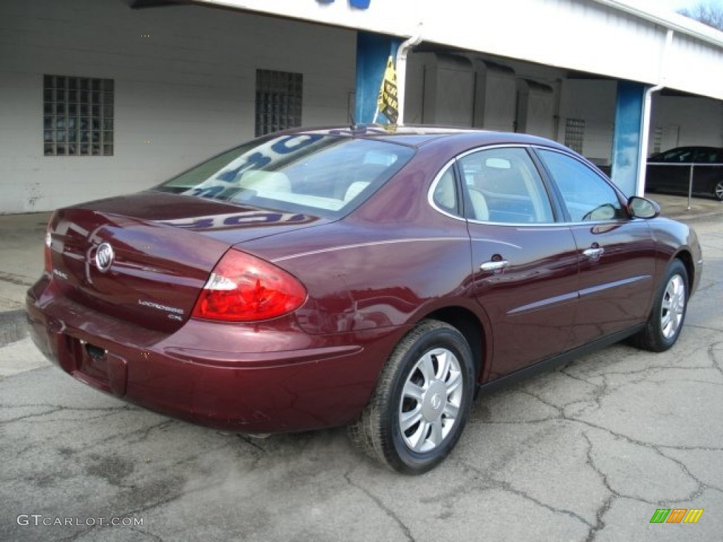 Dark Garnet Metallic 2007 Buick LaCrosse CX Exterior Photo #61545890