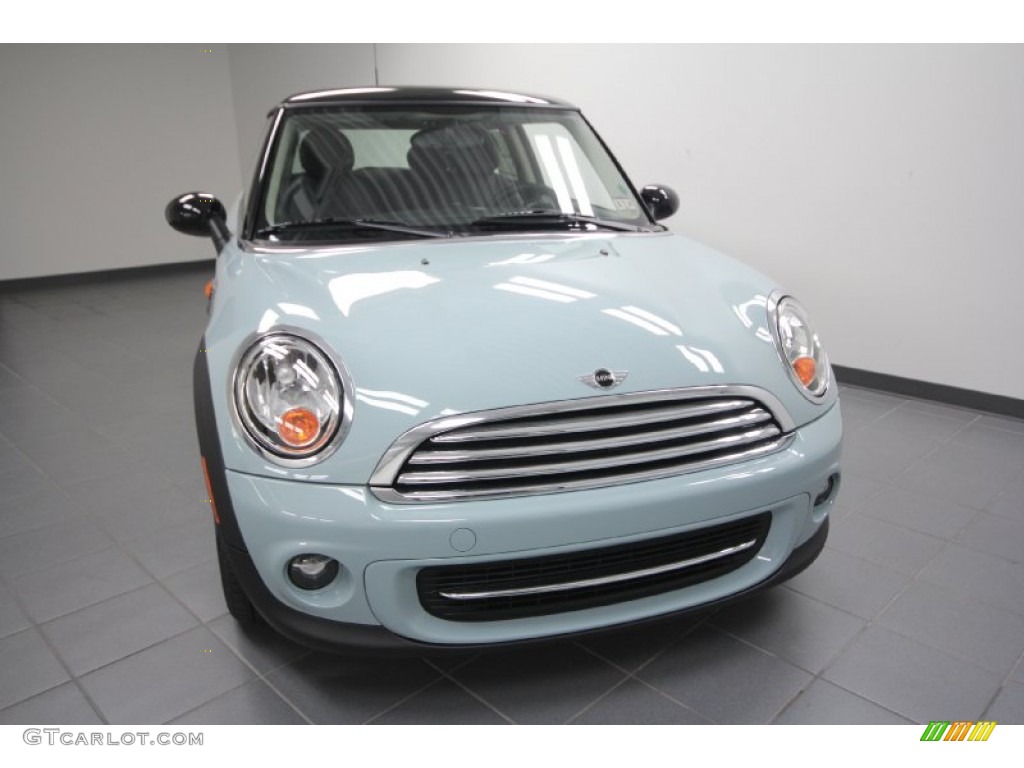 2012 Cooper Hardtop - Ice Blue / Carbon Black photo #5