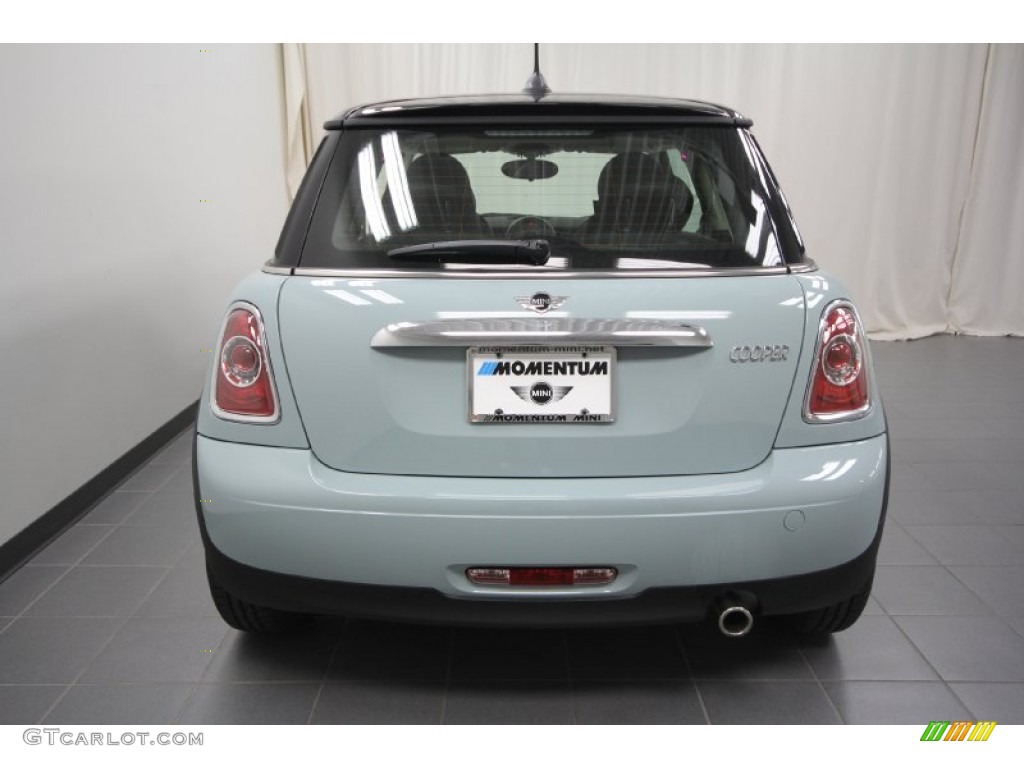 2012 Cooper Hardtop - Ice Blue / Carbon Black photo #9