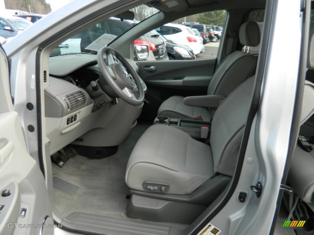 Gray Interior 2008 Nissan Quest 3.5 SL Photo #61547054