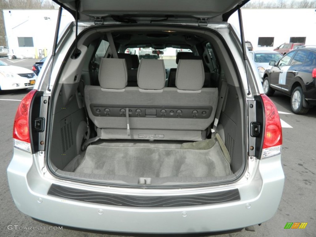 2008 Nissan Quest 3.5 SL Trunk Photo #61547073
