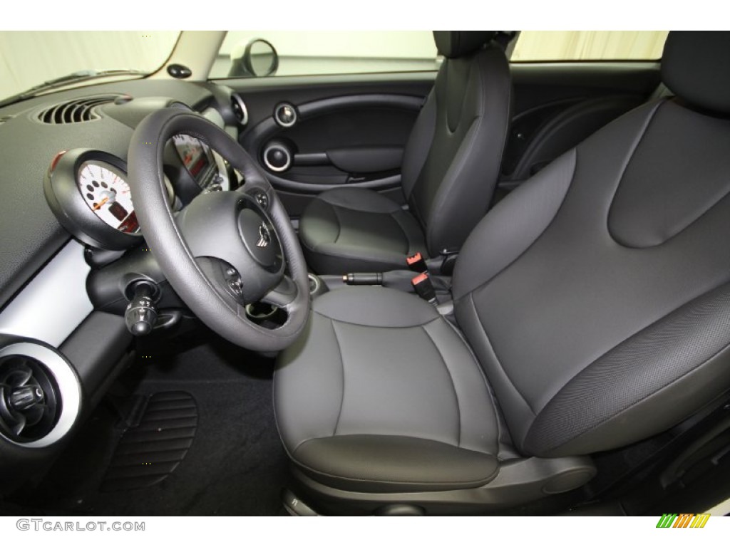 2012 Cooper Hardtop - Pepper White / Carbon Black photo #3