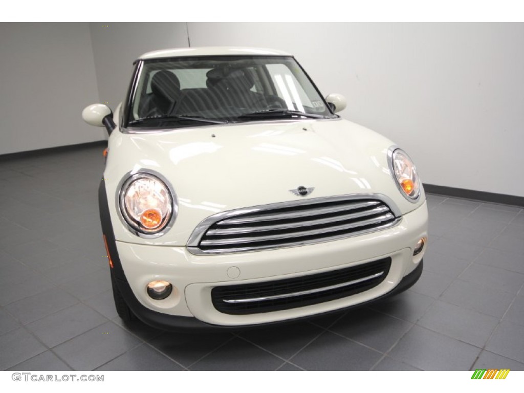 2012 Cooper Hardtop - Pepper White / Carbon Black photo #5